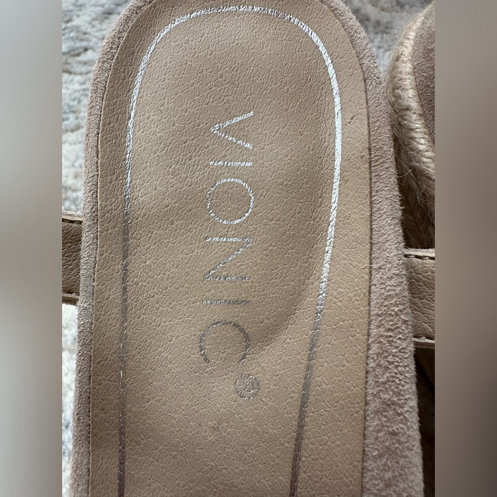 💕 Vionic 💕 Tulum Ariel Suede Wedge Sandal - Picture 4 of 10